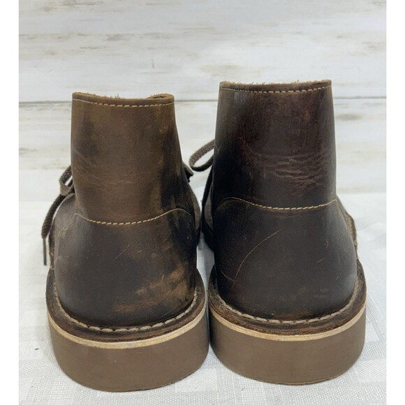 Clarks Collection Mens Size 12 M Brown Leather Classic Desert Chukka Boots shoe main image 16